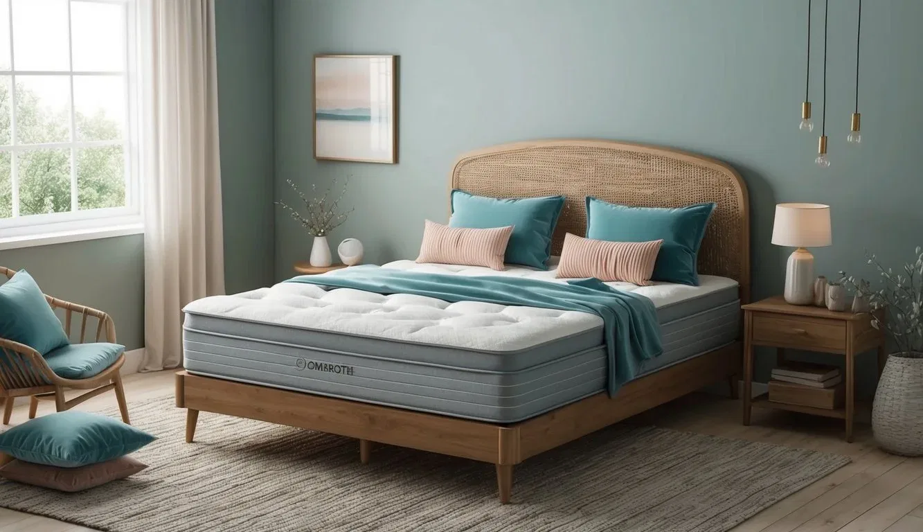 A cozy bedroom with a comfortable mattress, soft pillows, and a tranquil atmosphere