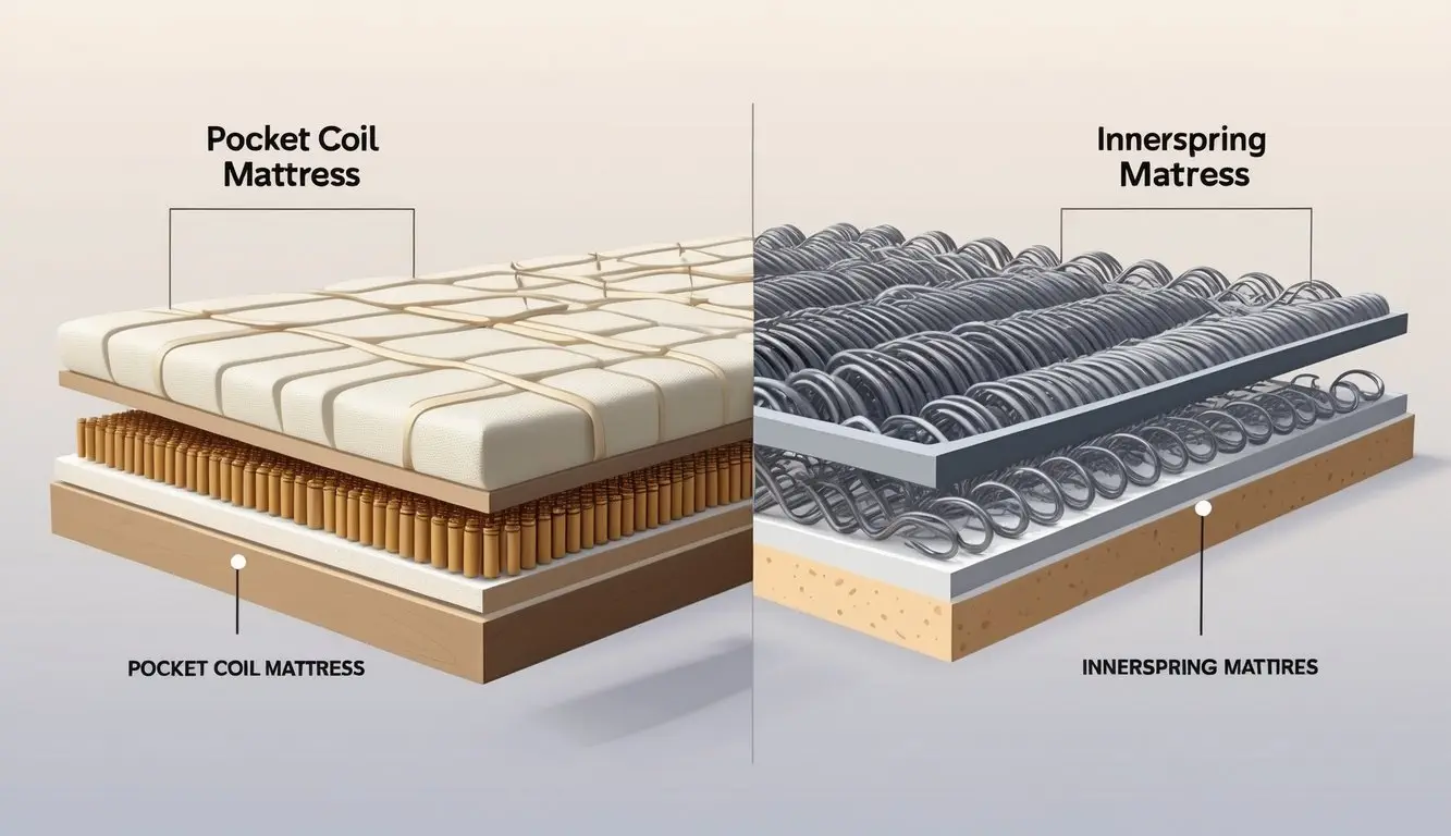 Pocket Coil vs Innerspring Mattress